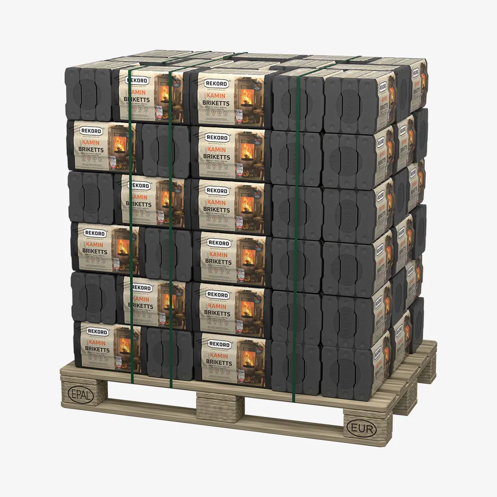 REKORD 10 kg Braunkohlebriketts Folie als PAL (90 x 10 kg) REKORD 10 kg Braunkohlebriketts Folie als PAL (90 x 10 kg)