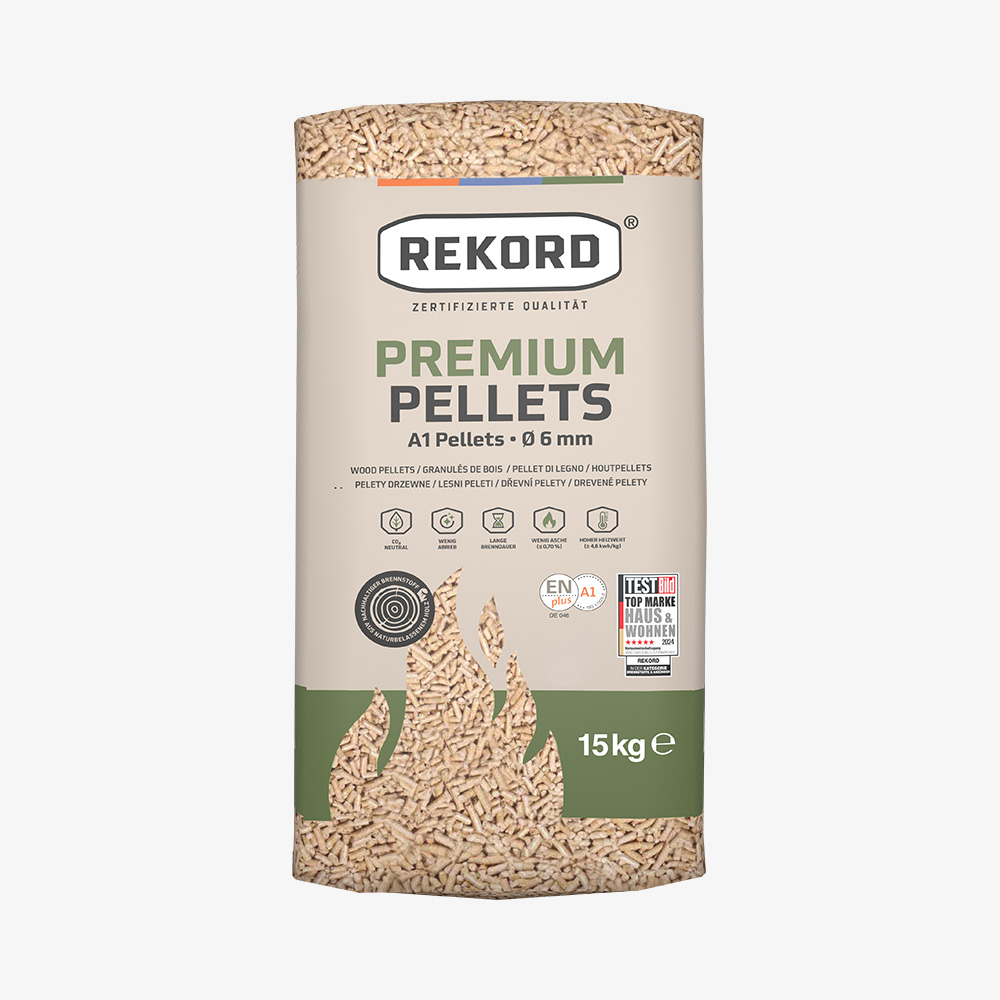 REKORD Pellets 15 kg Sack im Paket