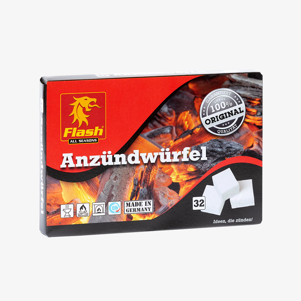 Paket 2 x Holzbriketts & Anzünder